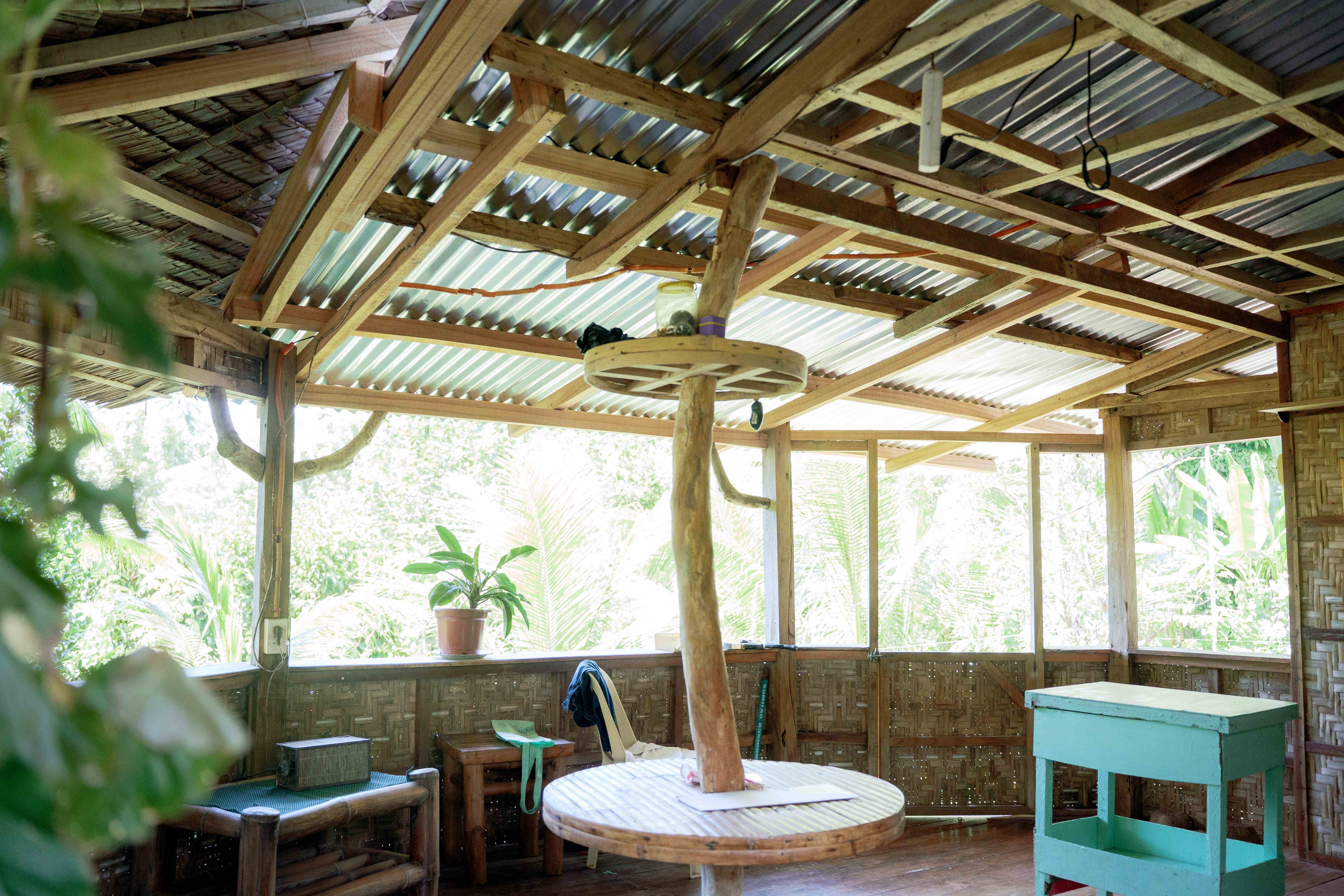 Covered Outdoor Lounge