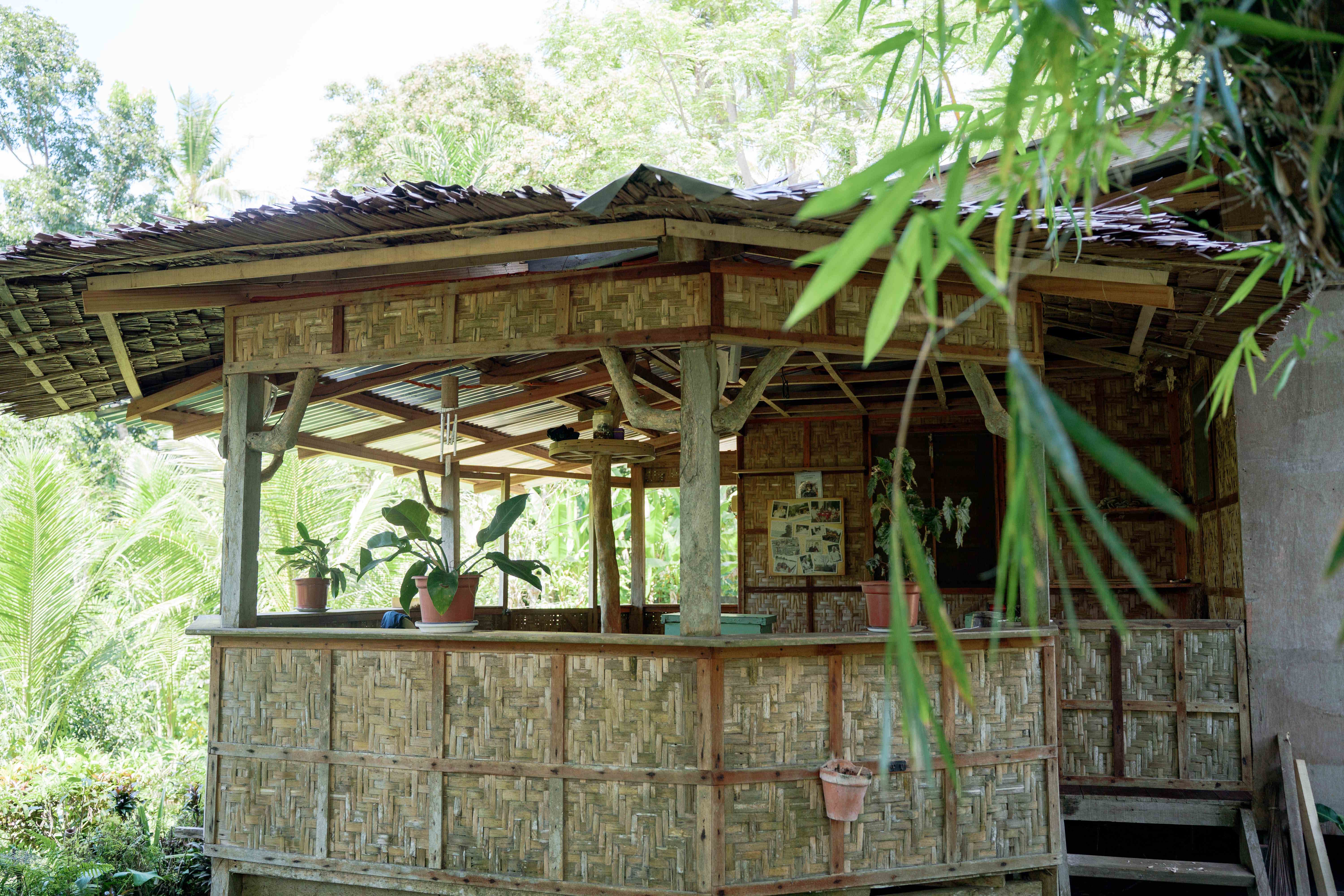 Elevated Bamboo Hut